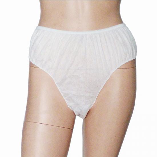 PP Nonwoven Brief White Underwear for Women (jt-010) - China